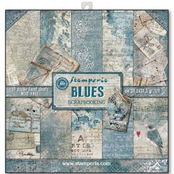 BLOCCO 10 CARTE BLUES