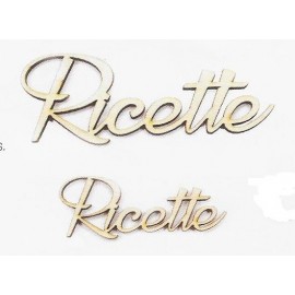 SCRITTA RICETTE CM 7 E CM 10