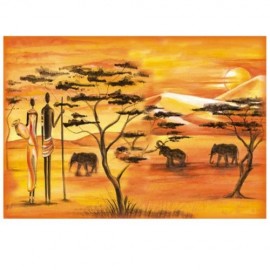 SAVANA AL TRAMONTO