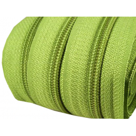 CERNIERA CONTINUA IN NYLON 5 MM VERDE LIME