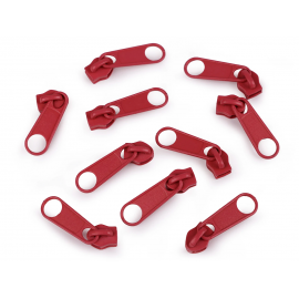 CERNIERA CONTINUA IN NYLON 3 MM ROSSO